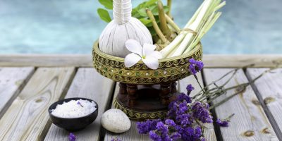 Spa accessories with thai herb